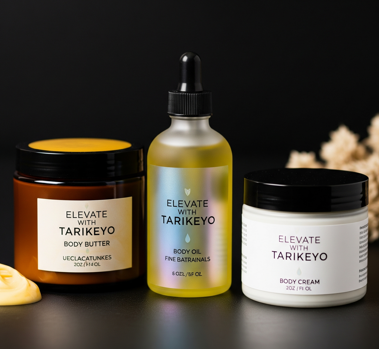 Body as Temple (butters, oils, creams)