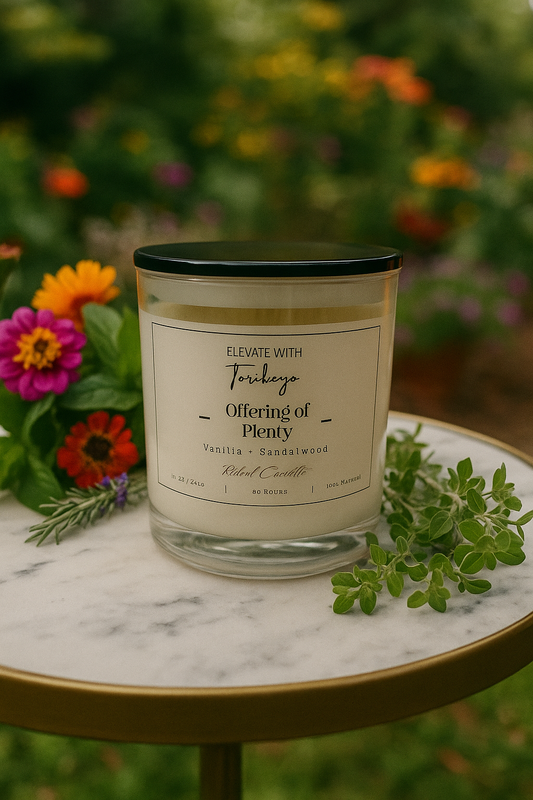 Offering of Plenty | Candle
