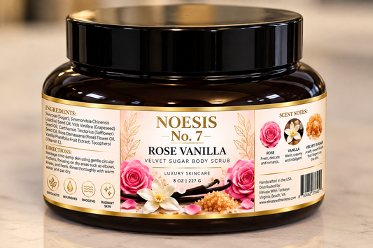 Rose & Vanilla | Luxury Sugar Scrub